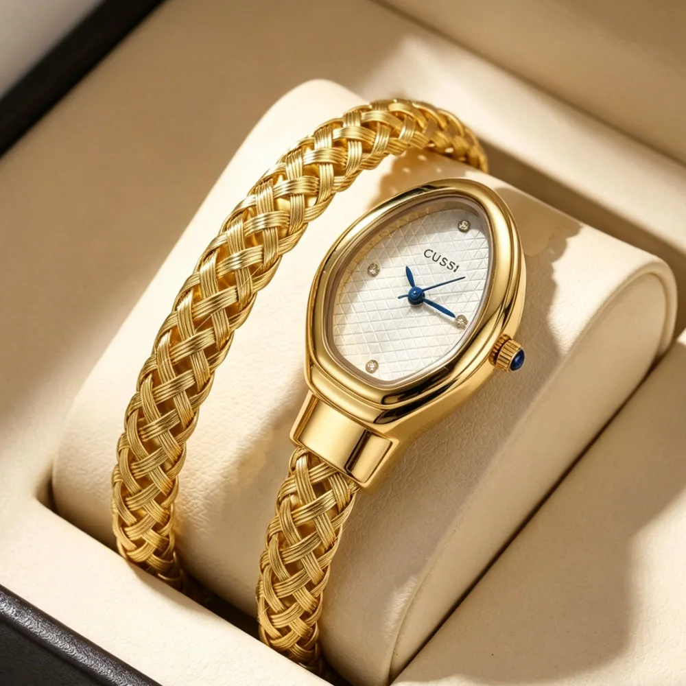 1Pcs Women's White Dial Alloy Strap Vintage Fashion Classic Fashion Details Quartz Watch For Business Party Holiday