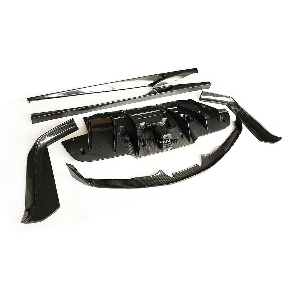 

Carbon Fiber Bodykit Front Lip Rear Diffuser Side Skirt for ‘Ferrari 488 Auto Racing Car Styling Tunning Body Kit