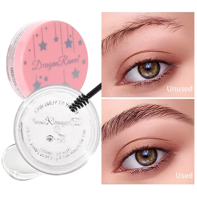 Waterdichte 3D Wilde Vloeibare Wenkbrauw Gel Transpiratie Sneldrogend Langdurige Natuurlijke Wenkbrauw Styling Wax Vrouwen Brow Make-Up Cosmetica