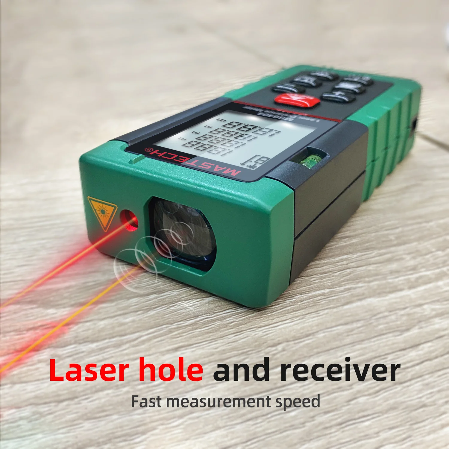 MASTECH-telémetro láser 40m-80m, Medidor de distancia láser, Medidor de rango láser, herramienta de medición de área/volumen