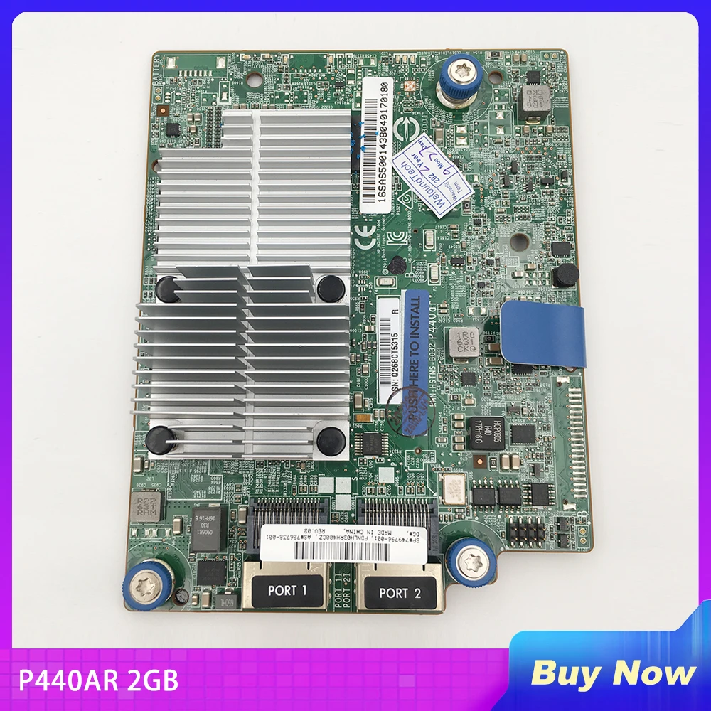 

Адаптер P440AR MINI SAS 2G 749796 -001 726738 -001 Для HP DL360 Gen9 DL388 Gen9