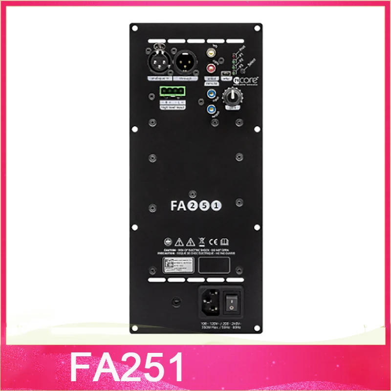 

For Hypex 250W Fusion Series Backplane HiFi Power Amplifier NC250 Digital Input DSP FA251