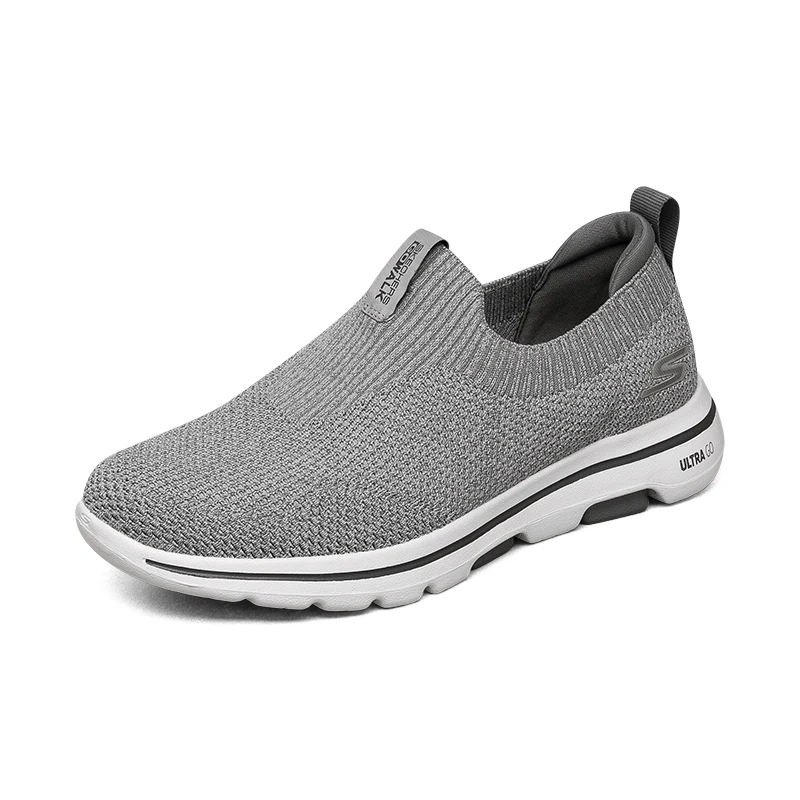 Skechers Men Shoes GO WALK 5 Slip-on Walking Running Sneakers Non Slip Breathable Ultra Lightweight Casual Athletic Tennis Shoes