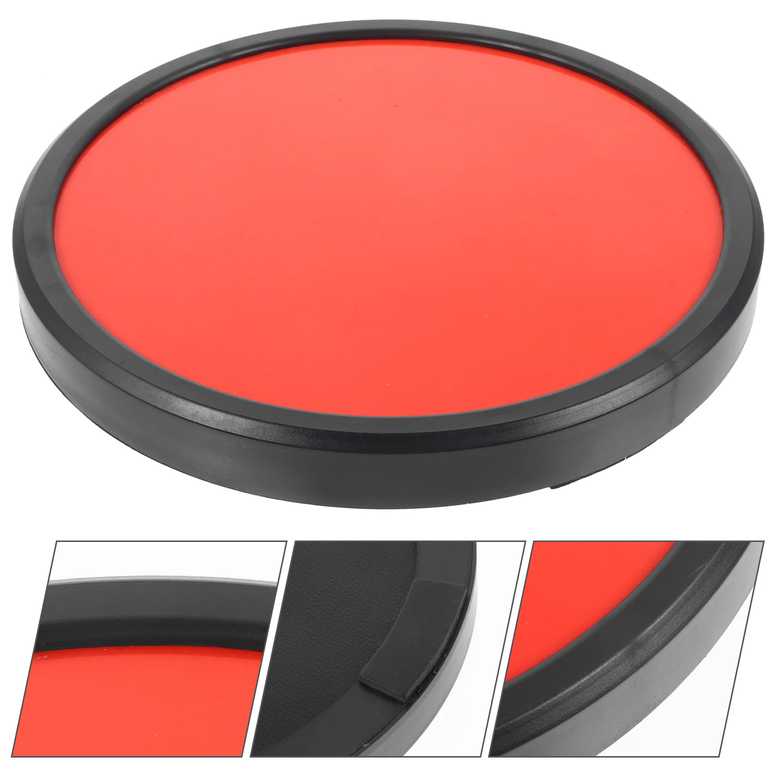 

Practice Drum Pad Rubber Pads Drummer Accessories for Men Mute Instrument Tip Protectors Shaped