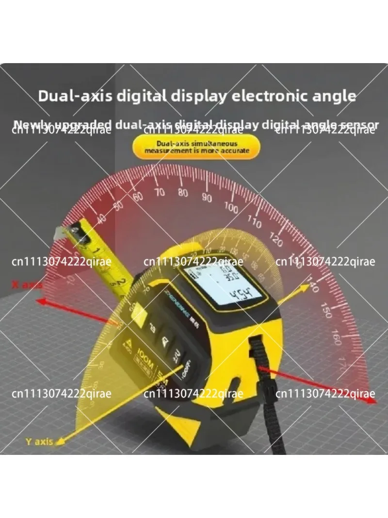 Smart Bluetooth Tape Measure 5m Digital Distance Meter Room Measuring Tool