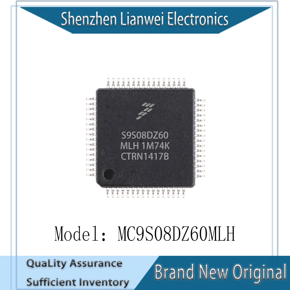 

(10 Piece) 100% New Original MC9S08DZ60MLH S9S08DZ60MLH IC MCU Chipset LQFP-64