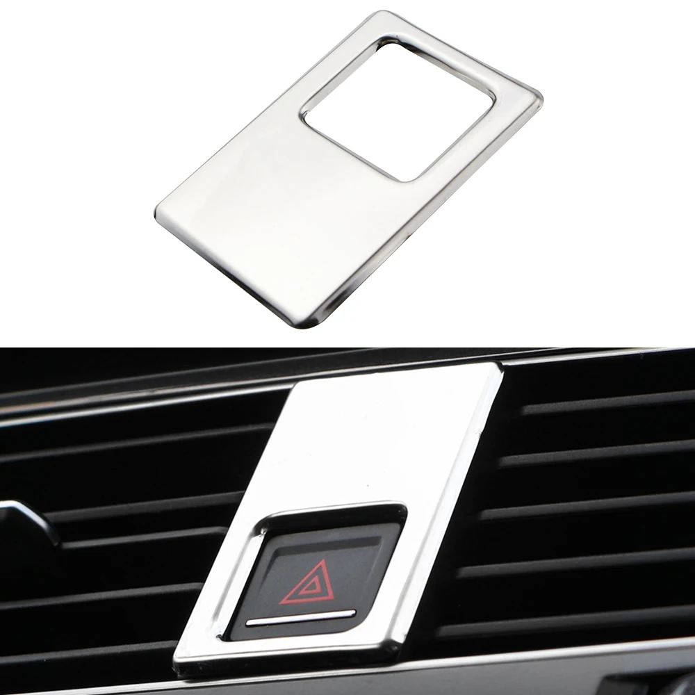 Car Center Warning Lights Decorative Sequins for Volkswagen VW Golf 7 MK7 2013 - 2018 2019 Decorative Sticker Cover Accessories