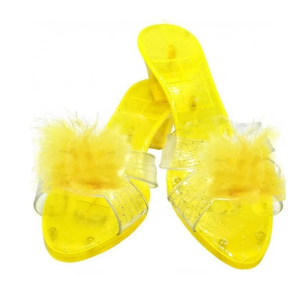 

Ролевые игры в дом, туфли принцессы с кристаллами для сцены, маскарада, украшения для особых случаев, детские игрушки