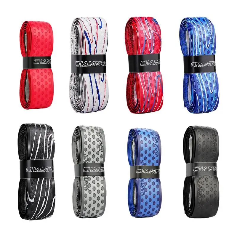 Tennis Racket Grip Tape PU Absorbent Tennis Racket Squash Badminton Grip Tape Anti Slip Tennis Accessories