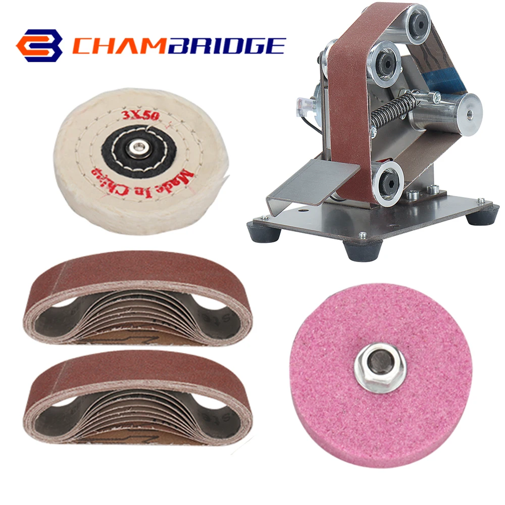 3inch Grinding Wheel 30x330mm Sanding Belts Grinding disc Cloth Wheel Multifunctional Mini Electric Belt Sander Tool Accessories