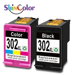 Shincolortinteiros hp 302 xl cartucho de tinta para hp deskjet 2130 envy 4520 officejet 4650 deskjet 3630 impressora