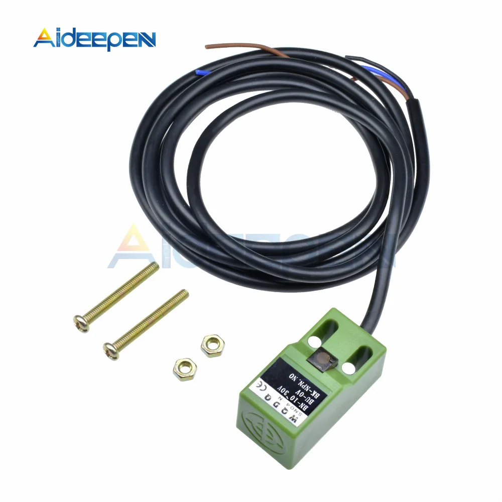 SN04-N DC NPN PNP NO NC 4MM DC 6-36V SN04 Inductive Proximity Sensor Detection Switch Proximity Switch for Metal Inspection