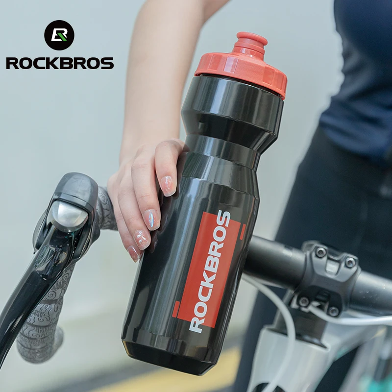 

ROCKBROS 750ml Cycling Water Bottle Squeeze Gym Fitness Running Sports Water Bottle Road MTB Bike Bottles Bicycle Accessories