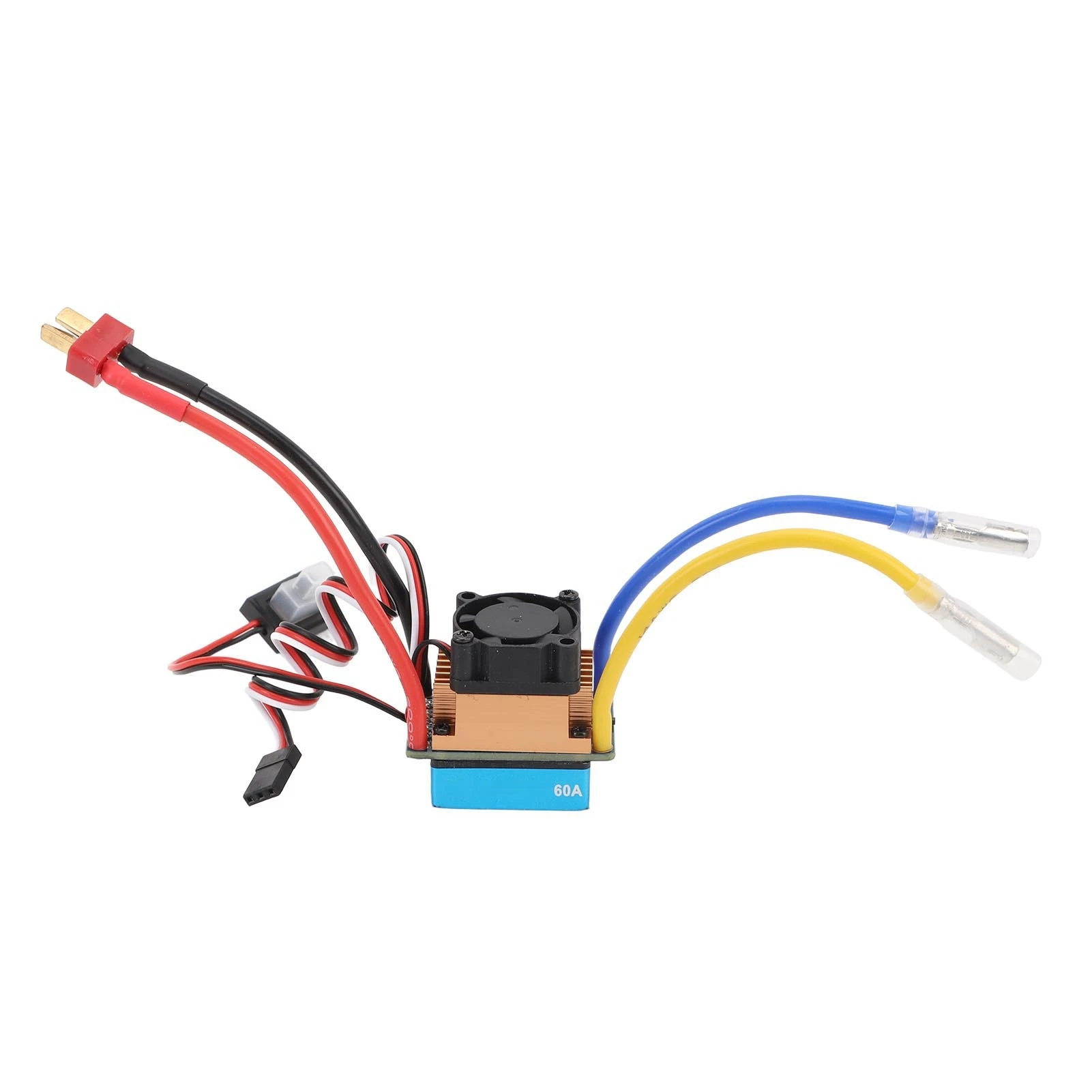480A Brushed Speed Controller 3 Modes Multiple Protection ESC Waterproof ESC for 1/10 RC Car