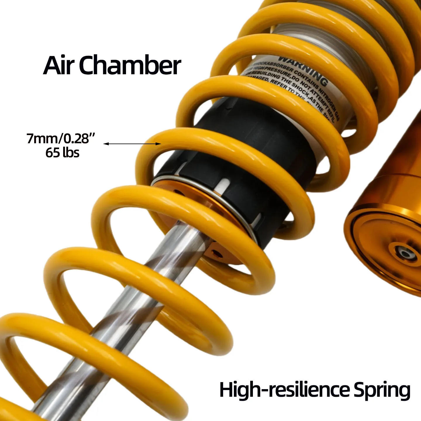 الصدمات الخلفية الهيدروليكية لـ Haojuedk125e Honda Silver Wing600/400 Benelli502 ADIVA AD3 Maxsym400 Forza350 Kymco Xciting ADIVA AD3