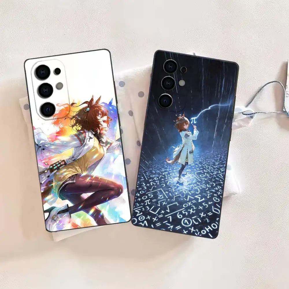 Hot H-Umamusume cute Agnes Tachyon Phone Case For Samsung S26,25,24,21,22,21,20,10,9,8,7,6,Ultra,Plus,Fe, Lite Black Cover