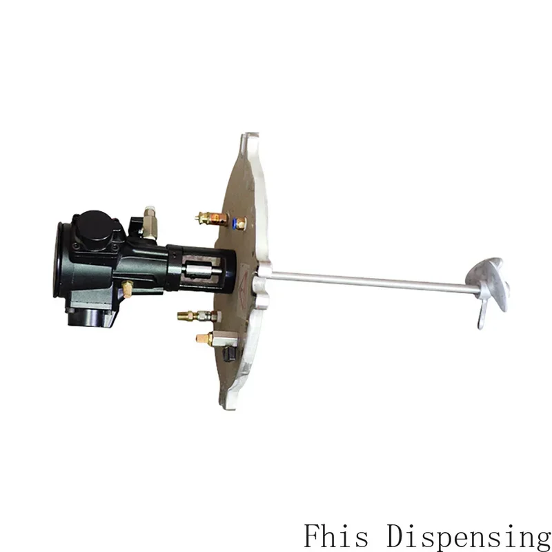 4L Stainless Steel Pressure Drum with Pneumatic Stirring for Glue Distribution