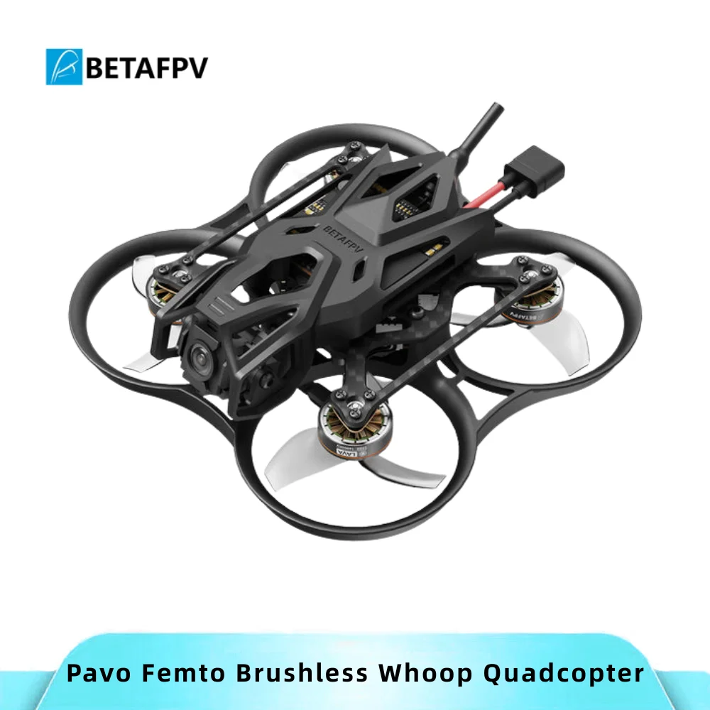 

BETAFPV Pavo Femto Brushless Whoop Quadcopter Drone 2S ELRS 2.4G 1102 14000KV Motor For DJI O4 Air Unit RC FPV Racing Drone