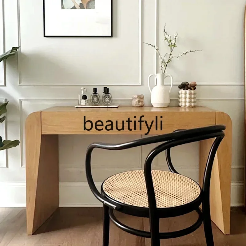 A53 Nordic medieval entrance platform is simple and modern, entrance table, entrance table