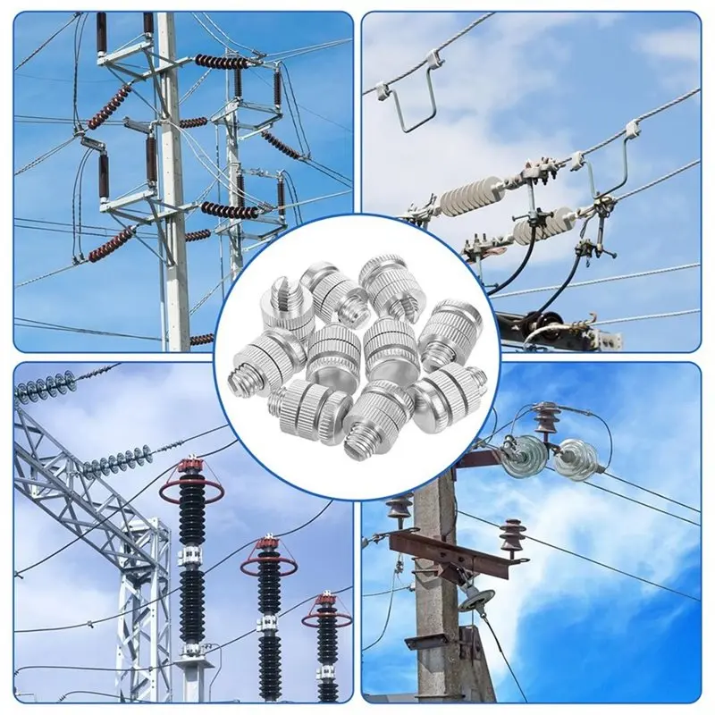 A34R& Split Bolt Wire Connectors 50 Pack, Electric Fence Splice Connectors For Grounding Applications In Electrical Projects