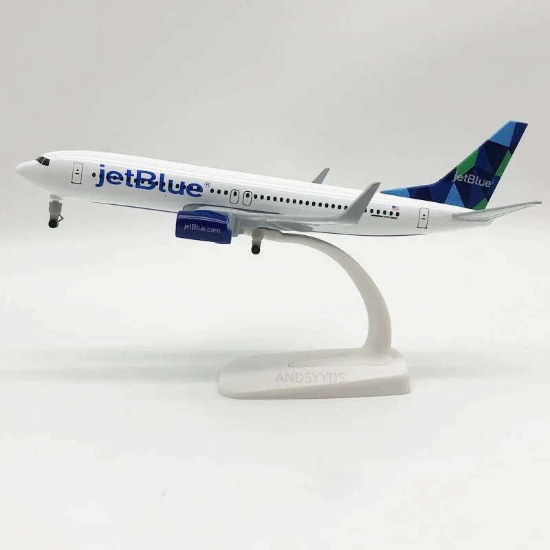 

20 см сплав США Air JET BLUE JetBlue Airlines B737 модель самолета литой под давлением самолет украшения самолетов
