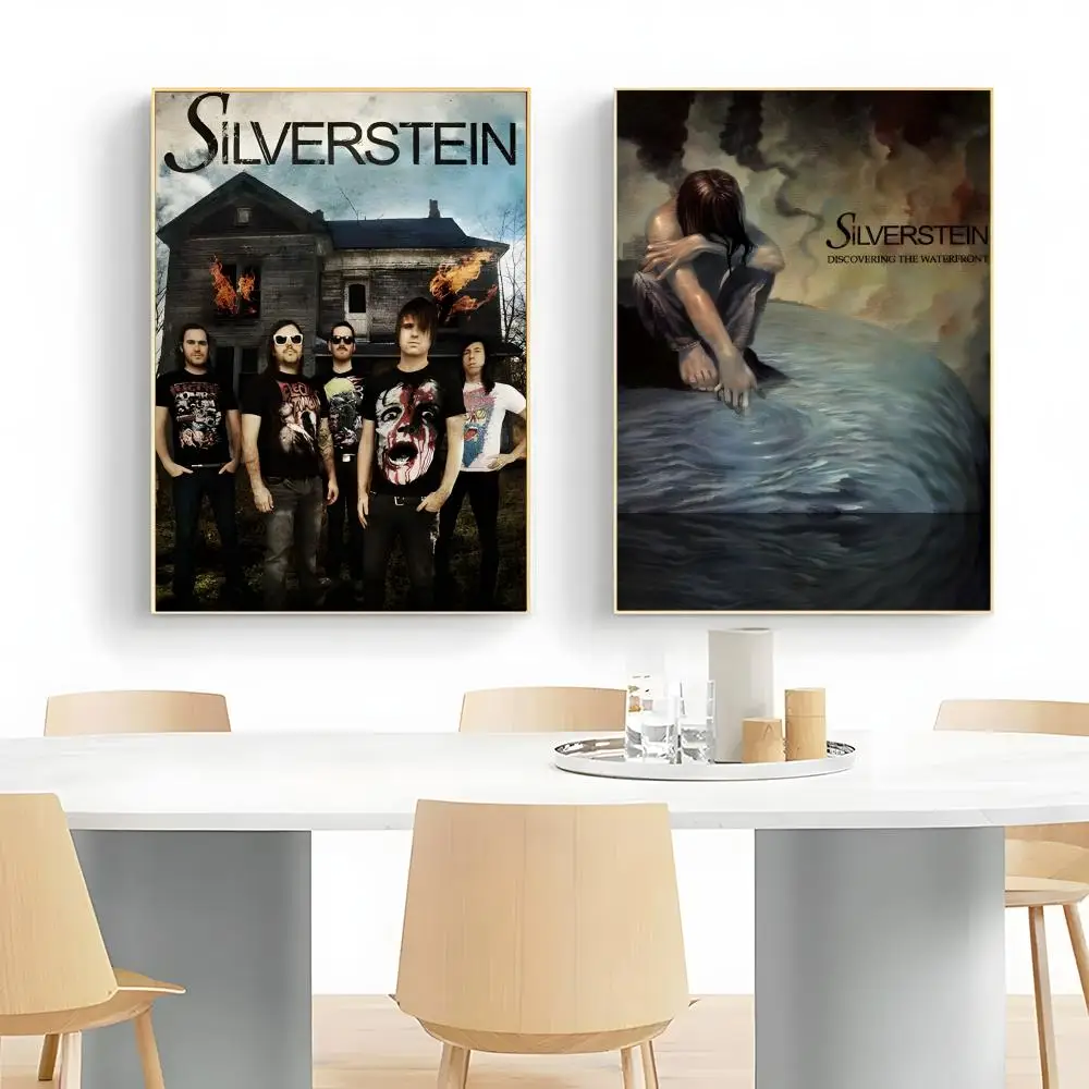 Post Hardcore Canadian Band S-Silverstein Poster Wall Art Print Poster Decorative Mural Home Decor Gift Unframed