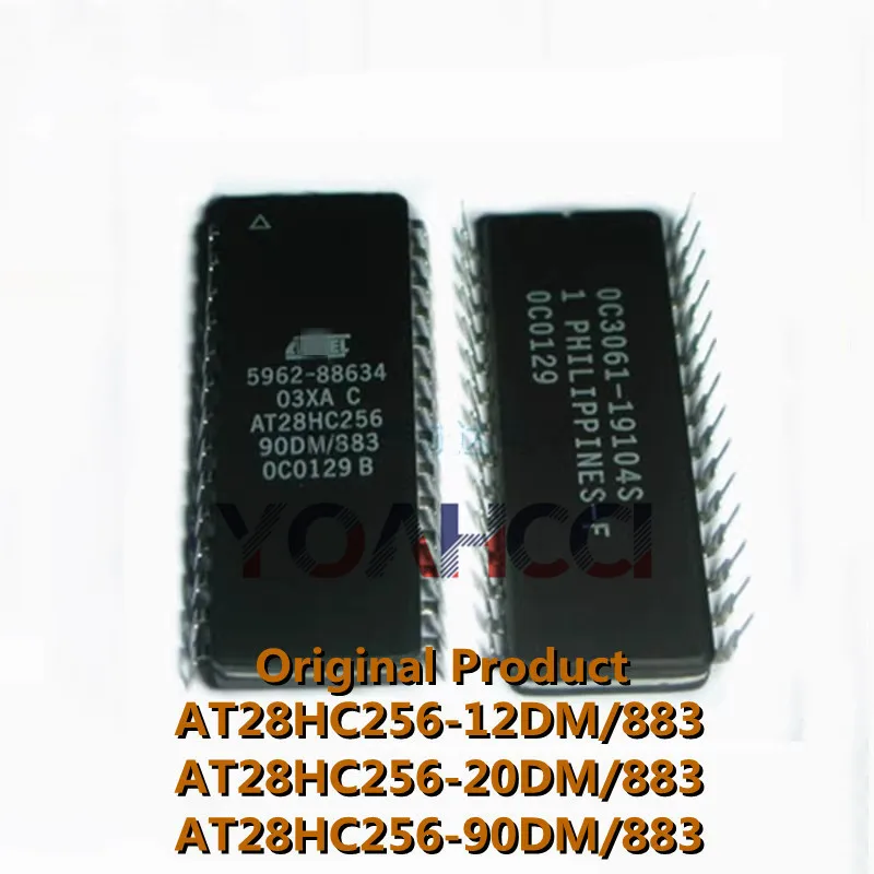 AT28HC256-12DM/883 AT28HC256-20DM/883 AT28HC256-90DM/883 (1piece) Free Shipping DIP Original EEPROM IC Chip ,In Stock