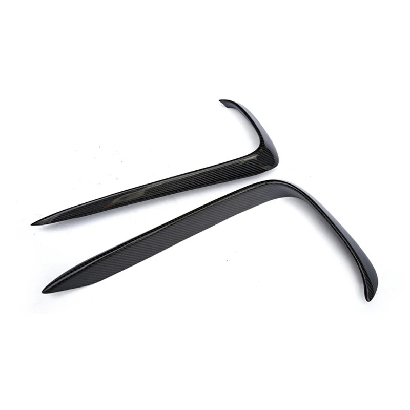 Premium Bespoke Facelift Body KitGTS CMST Carbon Fiber Gloss Black Self-adhesive Front Bumper Trim Strip For For Turbo GTS CMST