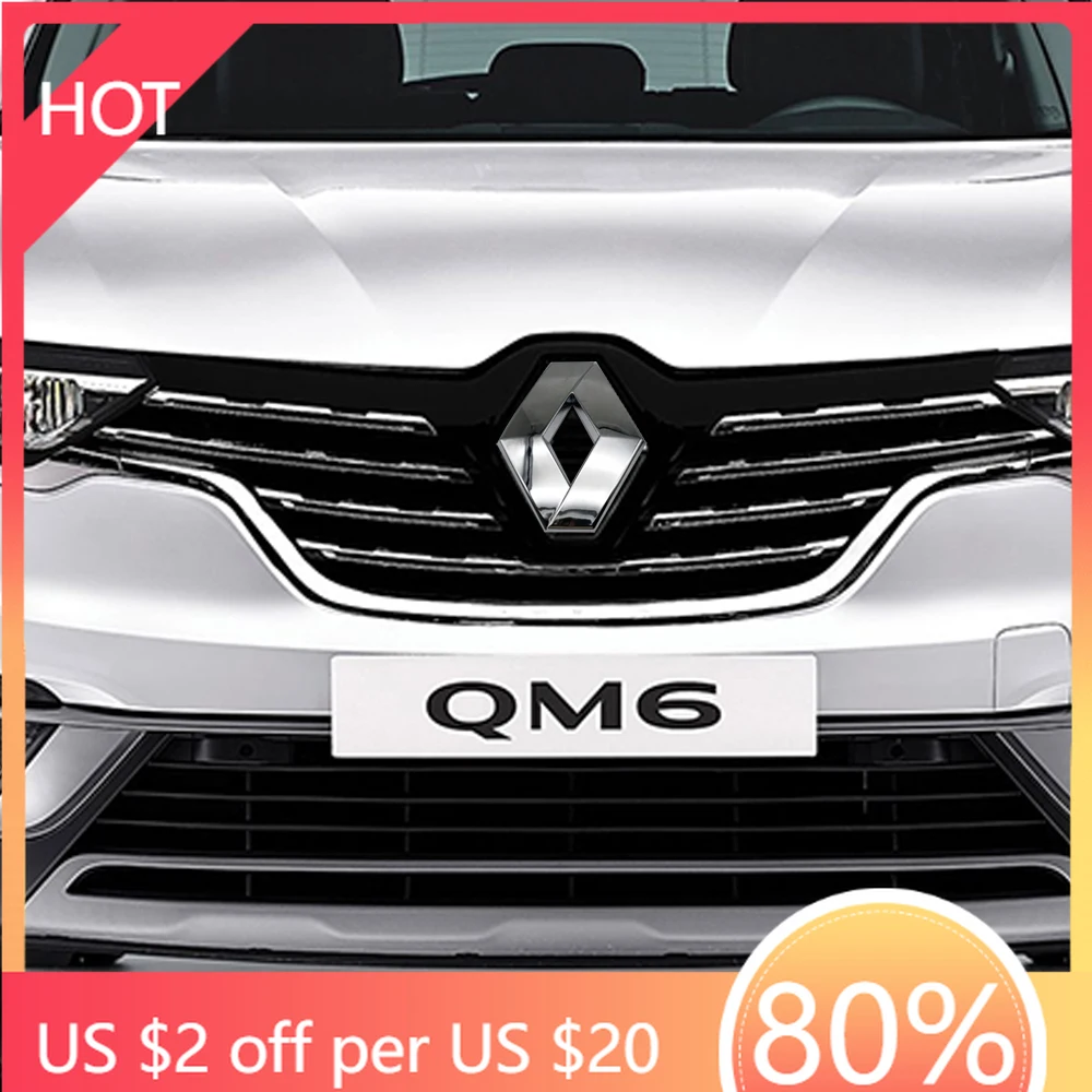 

Колпаки ступицы, модификация автомобиля, наклейка с логотипом, капот автомобиля, передний капот, гриль, задняя наклейка на багажник для Renault Clio 4 Megane 3 2 Captur Trafic