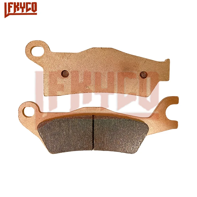 FA618 Sintered Left Brake Pads for Motorcycle CAN-AM Outlander 500 4x4 650 500 1000 ATV Sinter Disc Brakepad 705600347 705600971