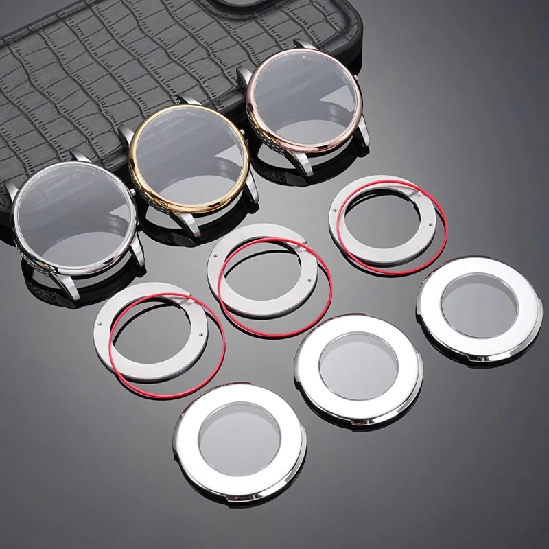 Stainless Steel Case For Tissot T086 Series Watch Case Sapphire Glass 2824 Movement Watch Case Compatible Movement Watch Shell