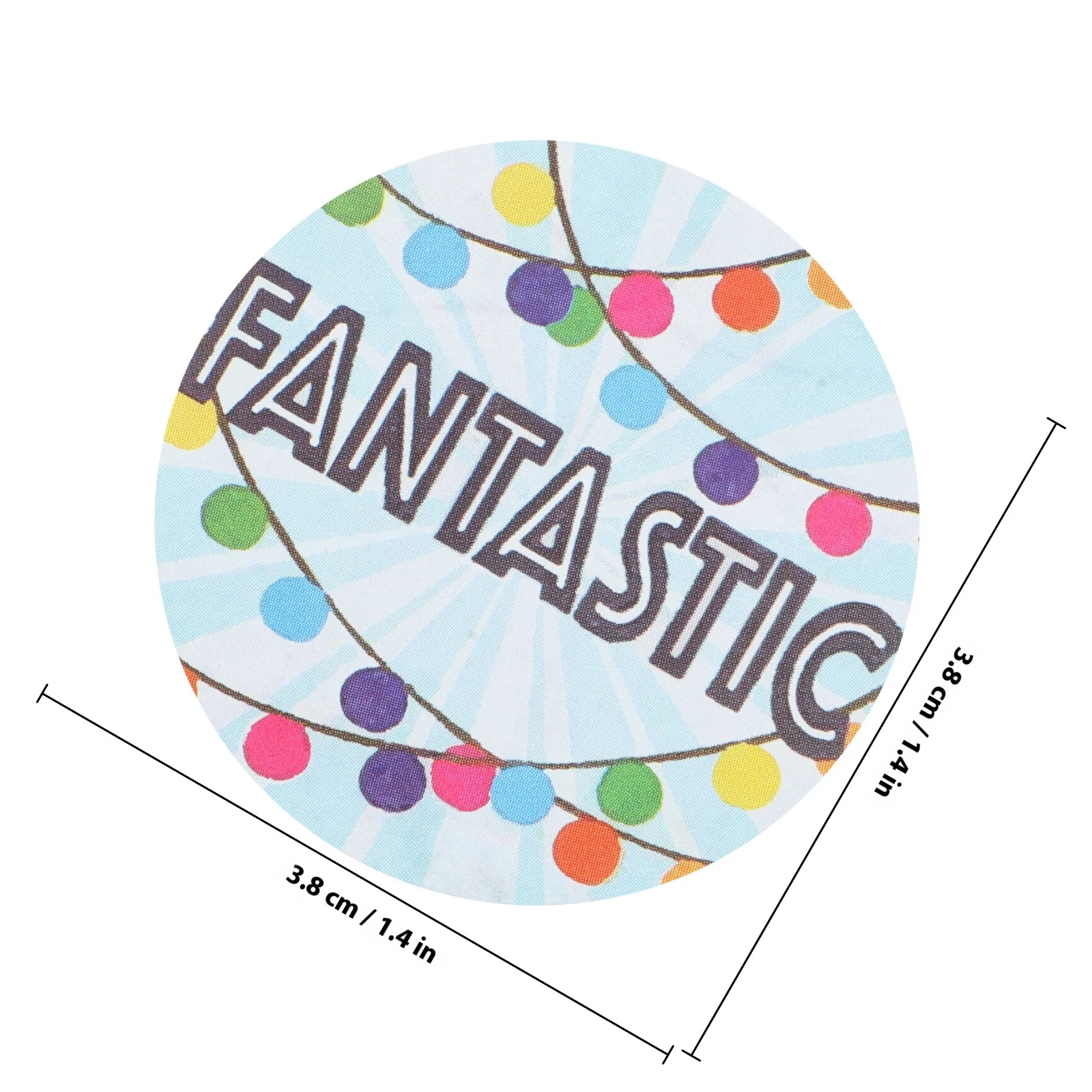 1 Roll Reward Stickers for Bright Creative Patterns Easy Peel Seal Decorative Labels Positive Classroom Incentives