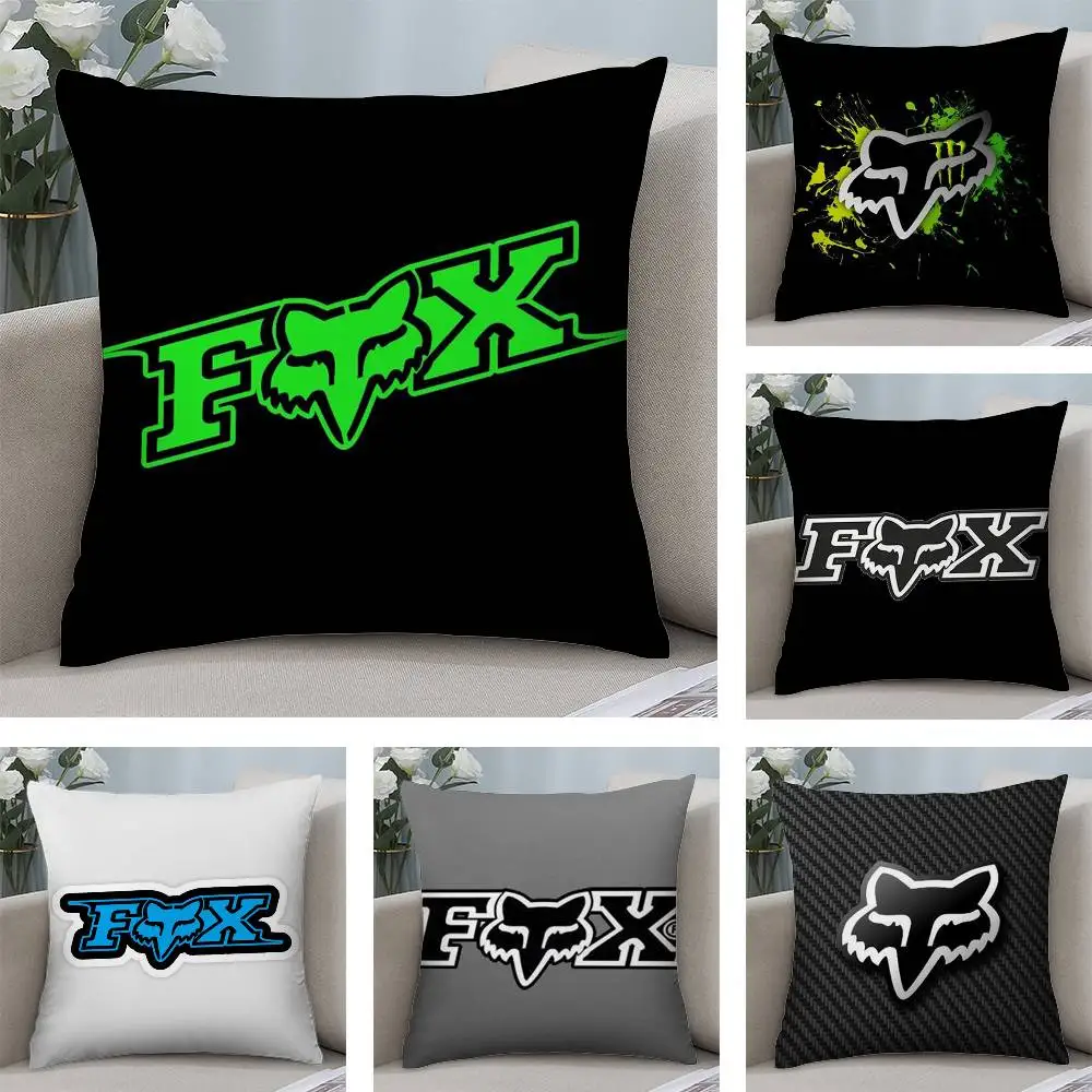 F-Fox-Racing-S Cool Pillow Case Plush Fabric Soft  Pillowcase Double Sided Print Cushion Cover Household Gifts