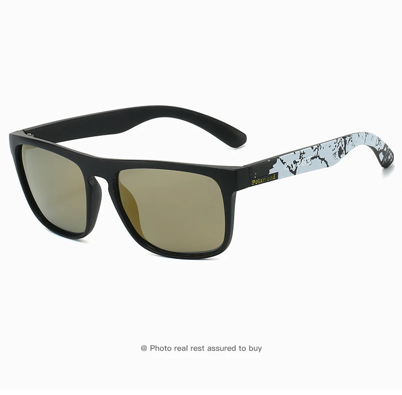 KAROS Polarisierte Sonnenbrille für Herren/Damen, Camo-Rahmen, UV400-Schutz zum Fahren, Angeln, Radfahren – Detail 20