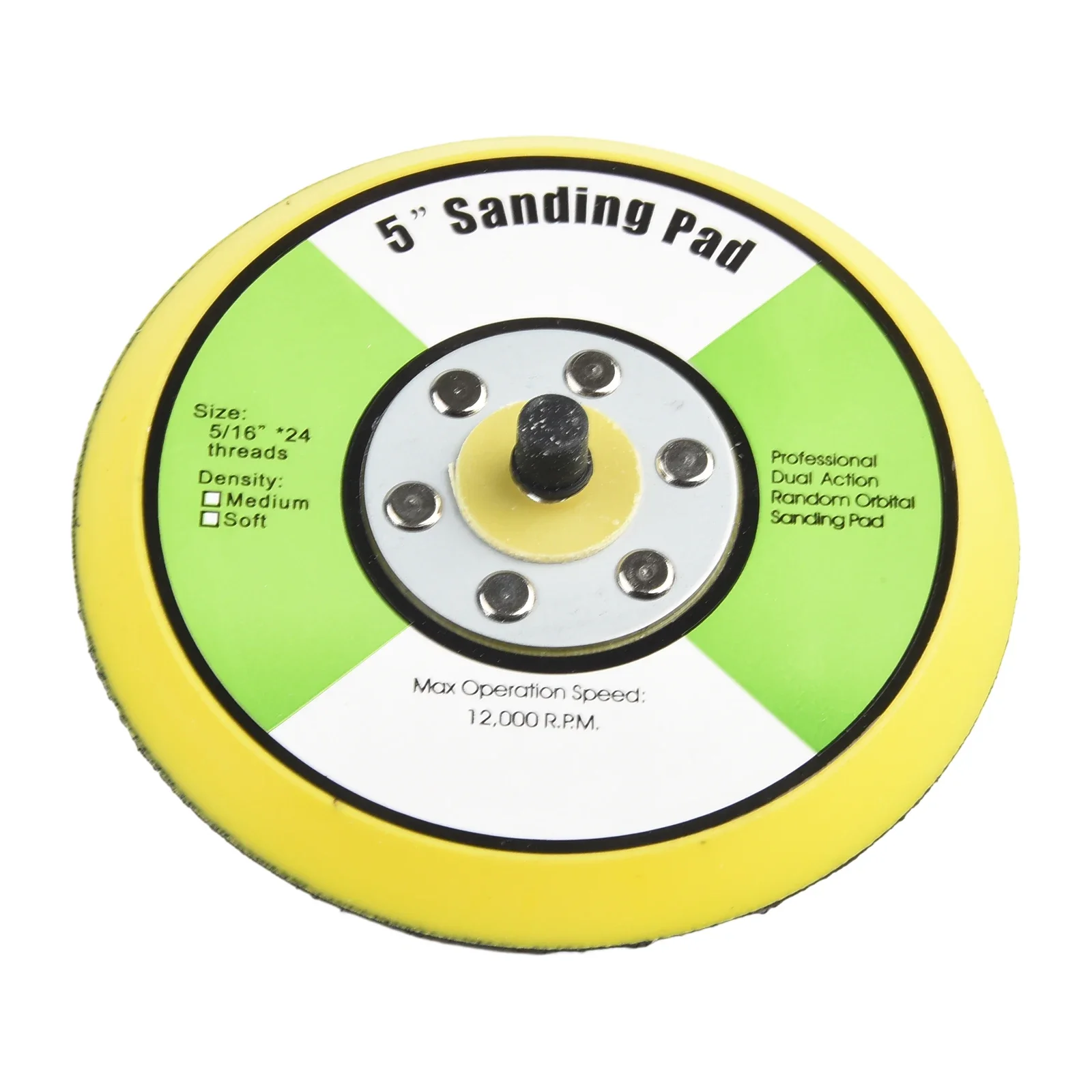 1- 6 Inch Backing Pad Sanding Pad Sander Backing Pad Hook And Loop Polishing Backer Plate Power Tools Accessories