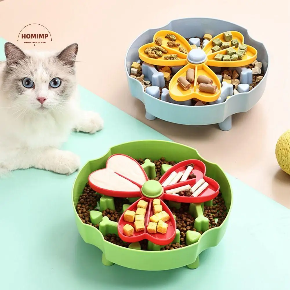 

Multi-use Anti Choking Dog Slow Food Bowl Rotating Durable Cat Bowl Puzzle Toy Interactive Anti Slip Puppy Training Toy Gift