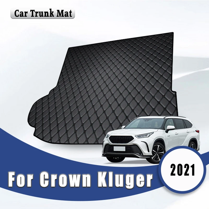 

Автомобильные коврики в багажник для Toyota Crown Kluger 2021 (5 мест) автомобильные коврики для багажника аксессуары для интерьера водонепроницаемые чехлы
