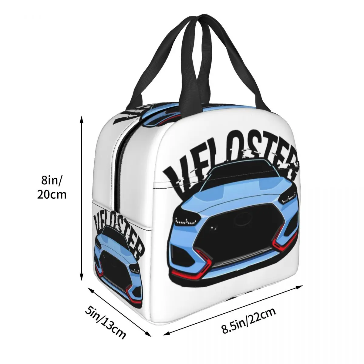 Hyundai N Performance Lunch Bags Insulated Bento Box Waterproof Lunch Tote Leakproof Picnic Bags Cooler Thermal Bag for Woman