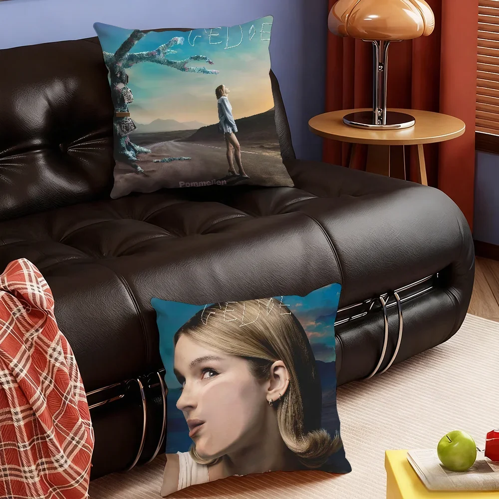 Singer P-Pommelien Thijs Gedoe cushion cover Bedding Office Cover Cushion Casual Couch Decor for Sofa Living Room Gift