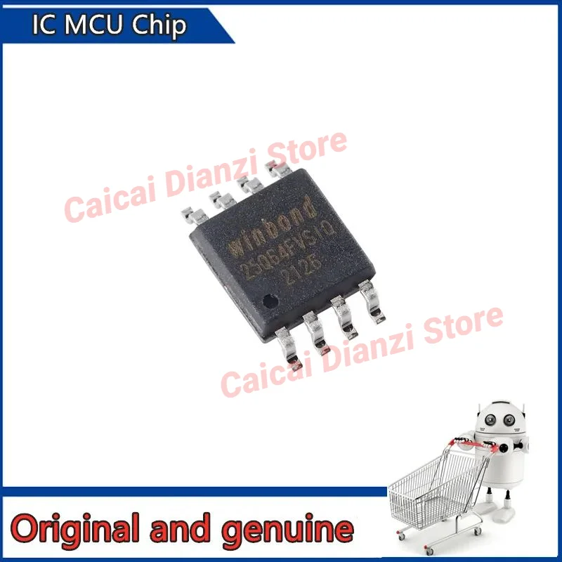 10PCS W25Q64FVSSIQ W25Q64FVSIQ 25Q64FVSIQ 25Q64 sop8 Chipset IC  MCU