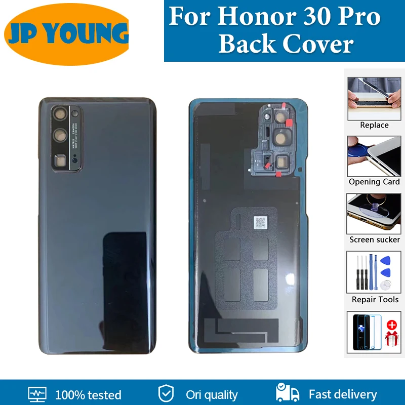 AAA+ quality For Honor 30 Pro Back Cover EBG-AN00 Battery Cover Housing Door Rear Case For Honor 30Pro Back Cover Replacement
