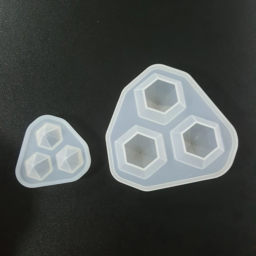 3 قطعة قالب من السيليكون قلادة مجوهرات مستديرة صنع DIY بها بنفسك صب الراتنج الديكور لوازم الحرفية كرة أرضية مائية سنو غلوب