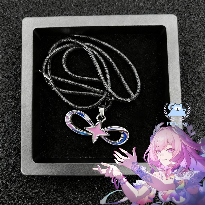 

Game Honkai: Star Rail Cyrene Cosplay Prop Cyrene Impression Necklace Infinite Cyrene Prop For Hallowmas Party Adult Gift