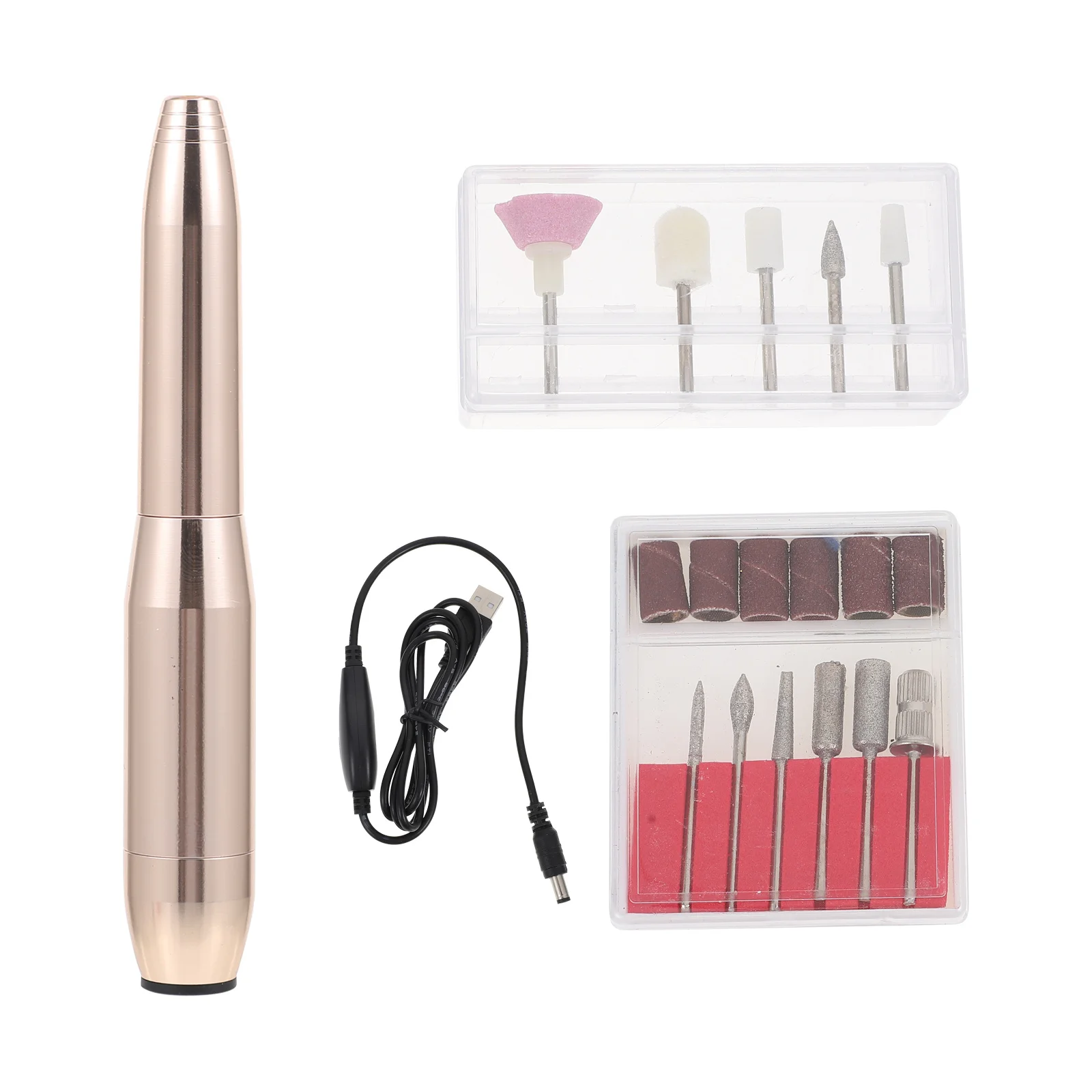 Zestaw do manicure elektrycznego 1 szt. Wiertarka do paznokci, cicha, płynna praca, wiele efektów polerowania, stabilna funkcja.