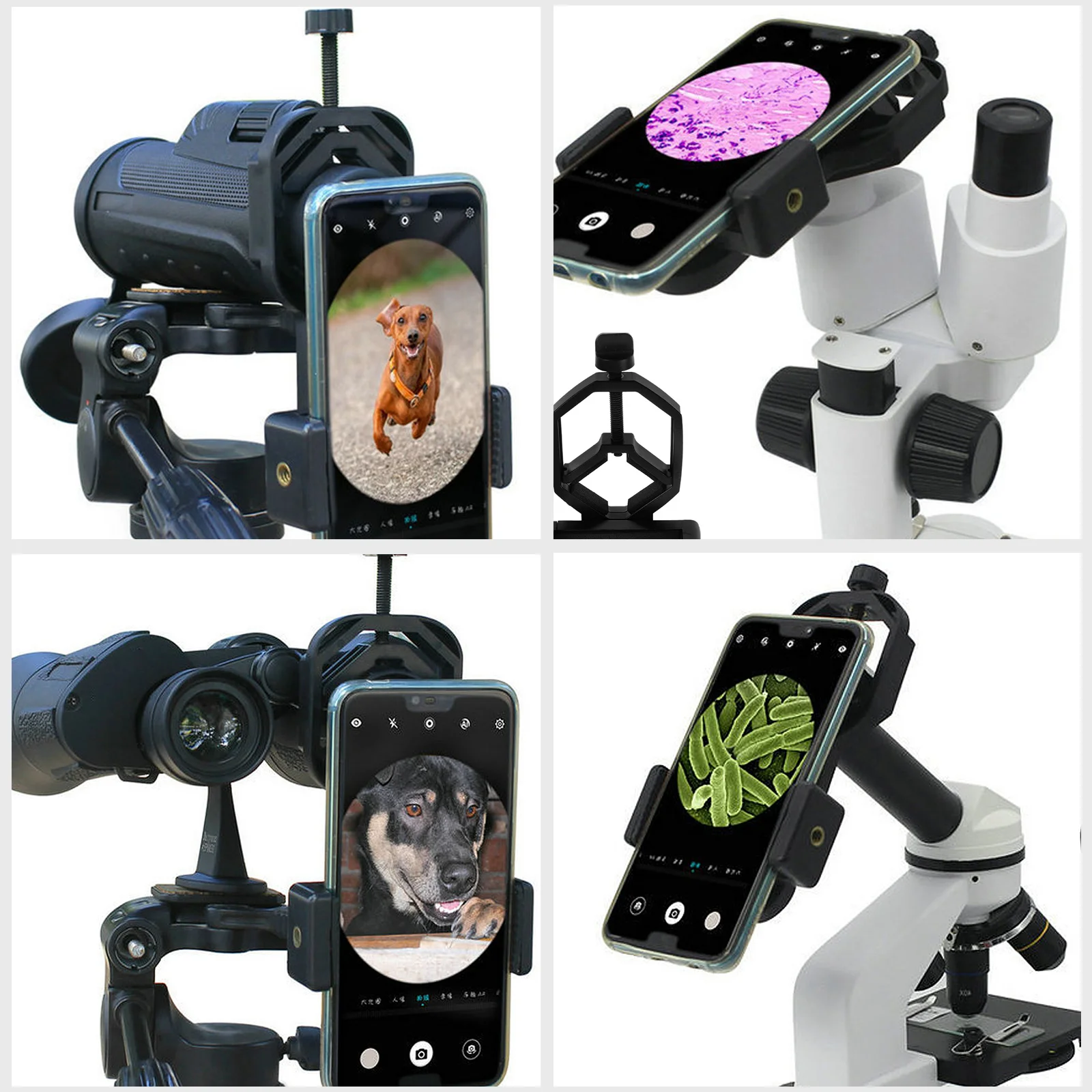 Mobile Phone Camera Stand Telescope Clip for Photograph Bracket Cell Holder