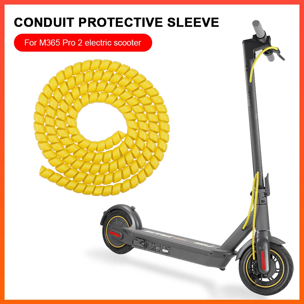 1.3m Line Spiral Winding Cable Wire Cover Universal Electric Scooter Line Protector Covers Wear-resistant for M365 PRO 2
