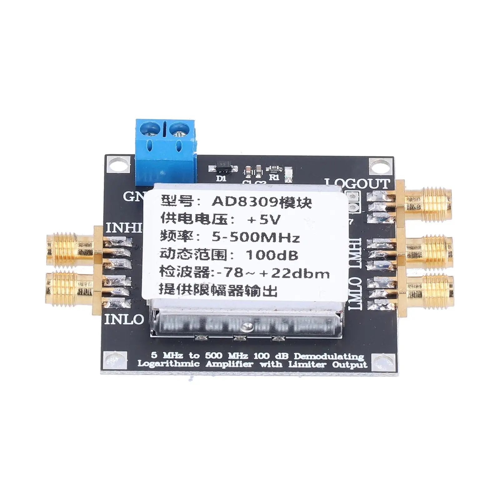 

Logarithmic Amplifier Module 20 MVdB Slope RF Amplifier for radar for cellular Base Station Signal Boost