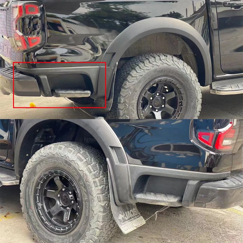 Factory Pick up Truck Car 4x4 exterior Accessories Rear Side Step Running Board For ford ranger raptor wildtrak T9 2023