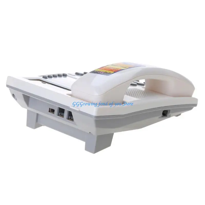 Telefone com cordão desktop elegante H9EB com exibição chamadas chamadas velocidade velocidade do último número