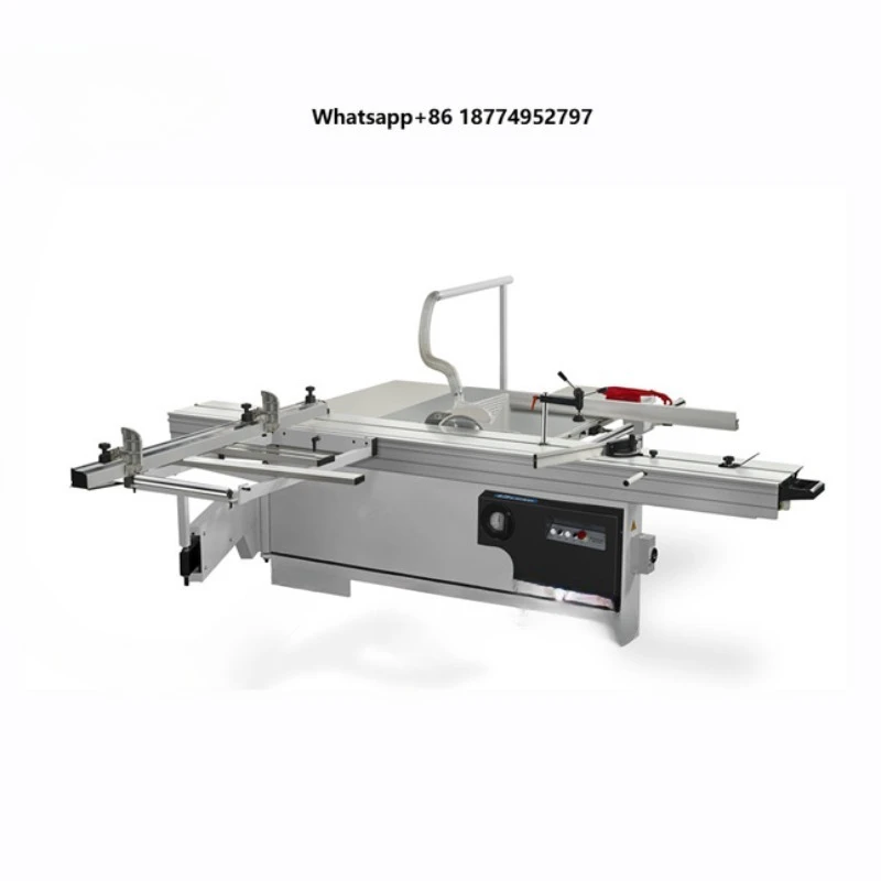 China Best Price Horizontal Motor Woodworking CNC Panel Saw Machine 2600mm Sliding Table Saw with 45-90 Tilting Blade